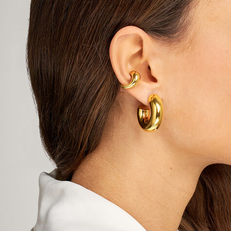Ear Cuff Lady Code Acciaio Dorato - Ear Cuff Donna | Stroili