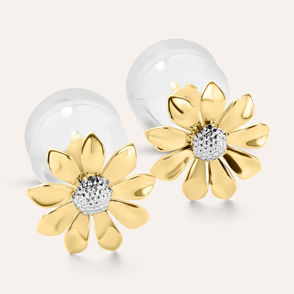 Orecchini Lobo Bon Ton Oro Bicolore - Orecchini a Lobo Donna | Stroili