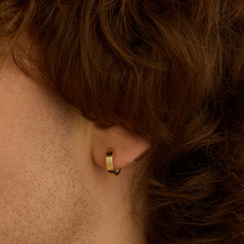 Mono Orecchino A Cerchio L'homme Or Oro Giallo