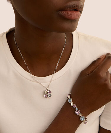 Bracciale Violet Ottone Cristallo