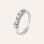 Anello Riviere Diamotion Oro Bianco Diamante