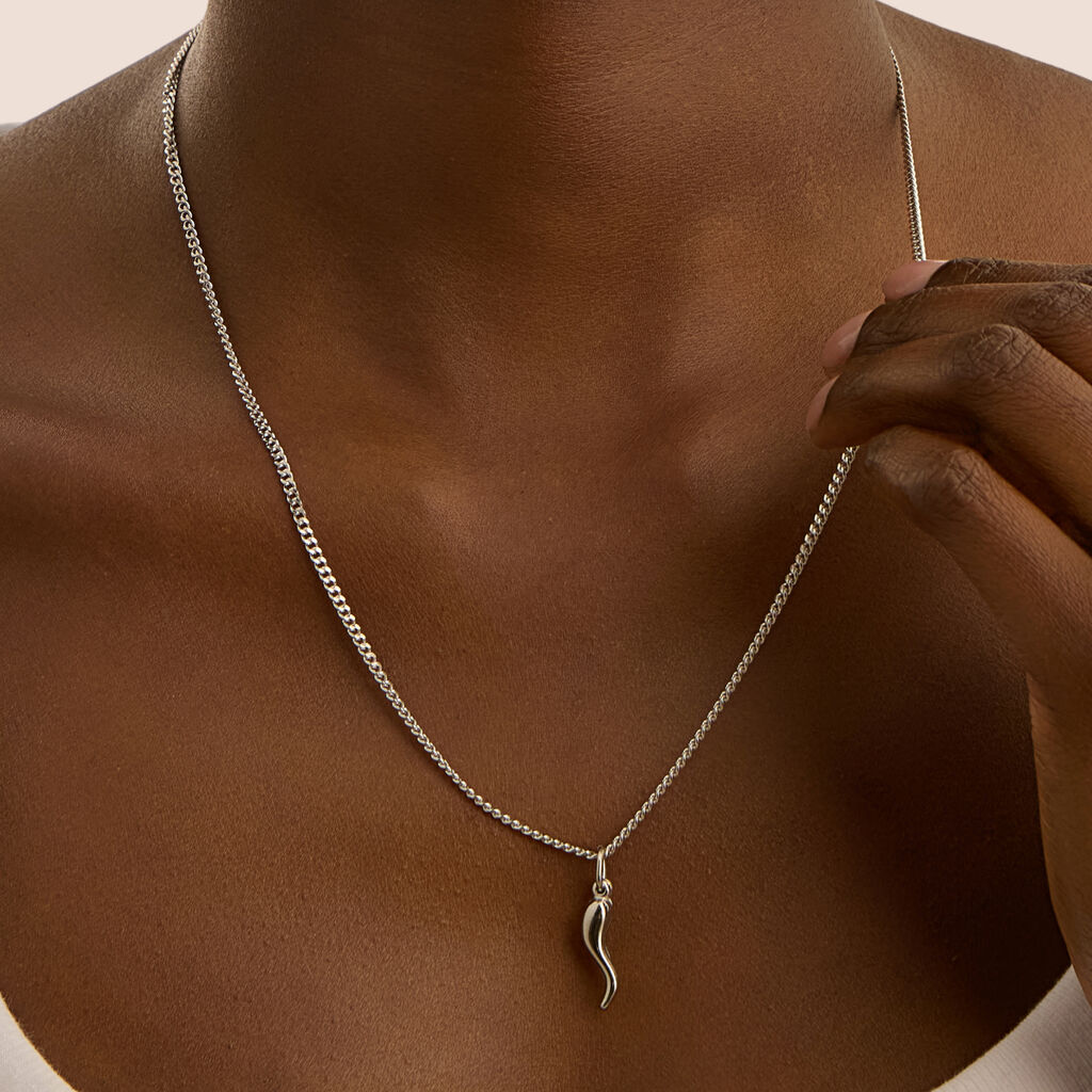 Pendente Silver Collection Argento Rodiato