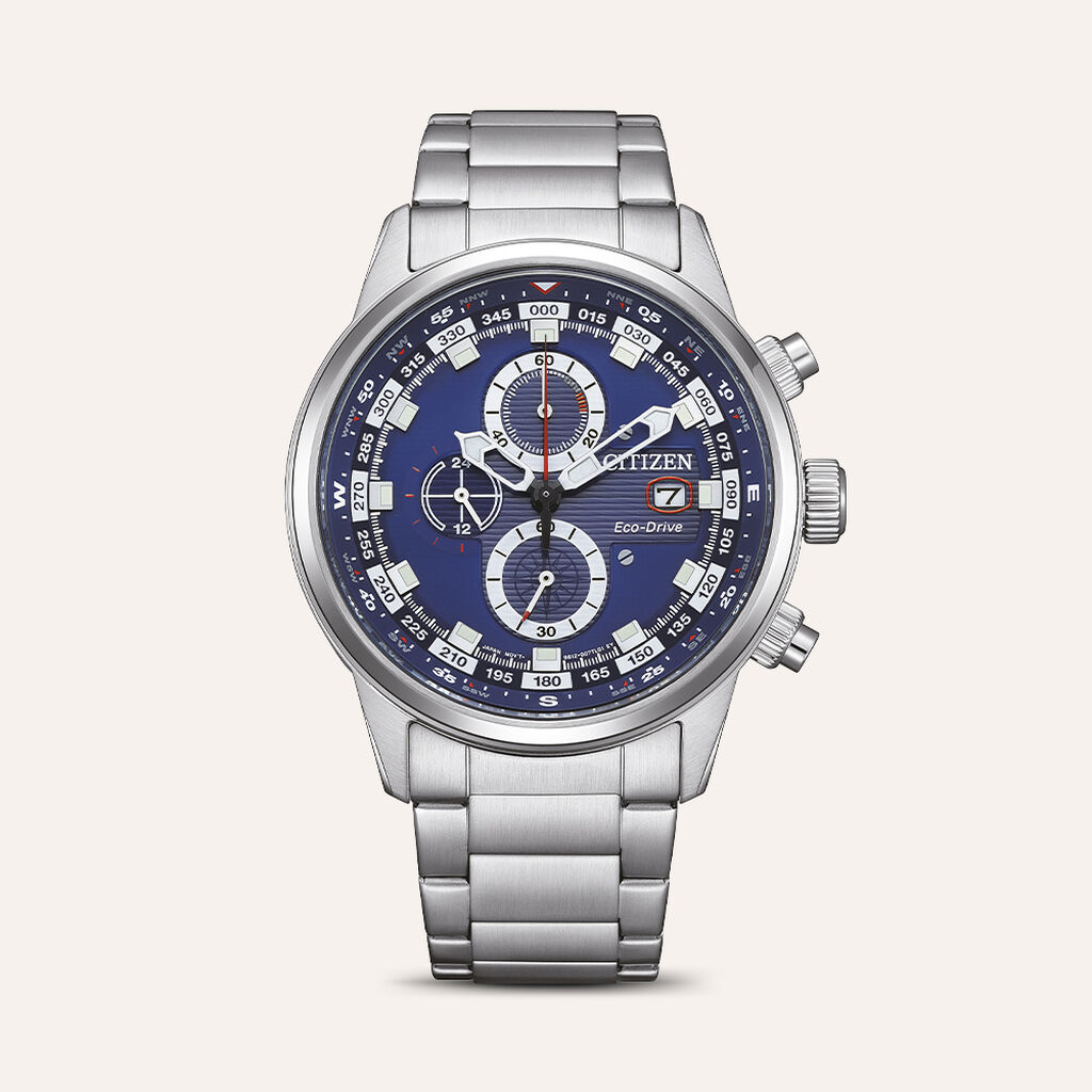 Orologio Eco Drive Citizen Ore Felici Ca0860-80l - Orologi con Datario Uomo | Stroili