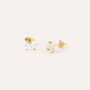 Orecchini Lobo Diamade Glam Oro Giallo Diamante Lab-Grown