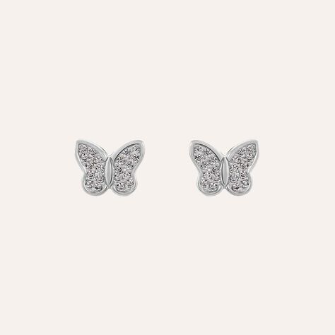 Orecchini Lobo Silver Moments Argento Rodiato Cubic Zirconia - Orecchini a Lobo Donna | Stroili
