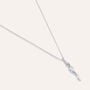 Pendente Love Beats Argento Rodiato