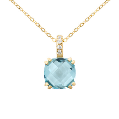 Collana Punto Luce Amélie Oro Giallo Topazio Cubic Zirconia - Collane Punto Luce Donna | Stroili