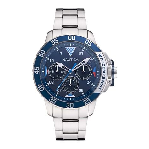 Orologio Al Quarzo Nautica Bay Ho Napbhs014 - Orologi con Datario Uomo | Stroili