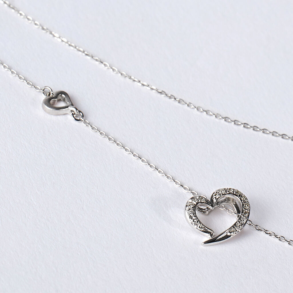Collana Sophia Oro Bianco Diamante - Collane Choker Donna | Stroili