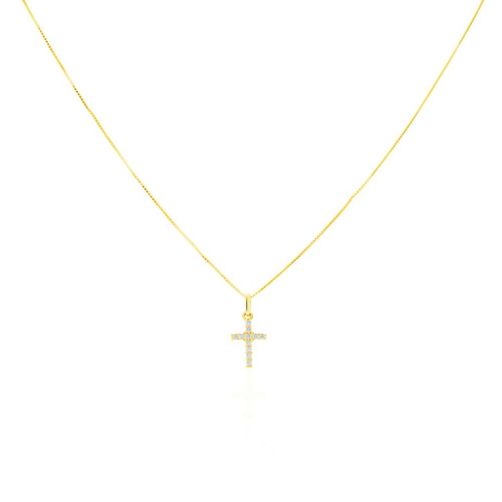 Pendente Holy Oro Giallo Cubic Zirconia - Ciondoli Donna | Stroili