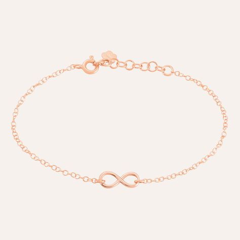 Bracciale Silver Collection Argento Rosa - Bracciali Love Donna | Stroili