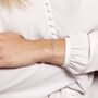 Bracciale Charlotte Oro Bianco Zaffiro Diamante