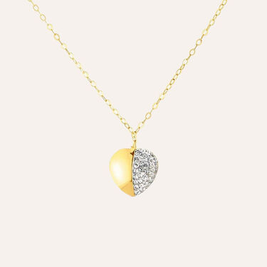 Collana Christelle Oro Giallo Cristallo