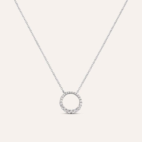 Collana Silver Shine Argento Rodiato Cubic Zirconia - Collane Donna | Stroili