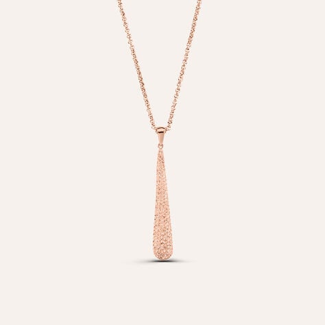 Collana Lady Phantasya Acciaio Rosa Cristallo - Collane Donna | Stroili