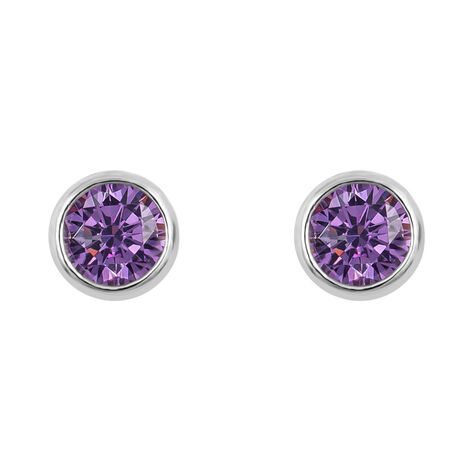 Orecchini Lobo Punto Luce Silver Rainbow Argento Rodiato Cubic Zirconia - Orecchini a Lobo Donna | Stroili