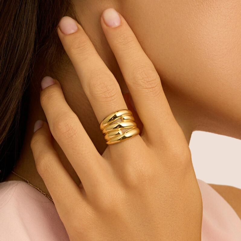 Anello Fascia Isabelle Oro Giallo - Anelli Donna | Stroili