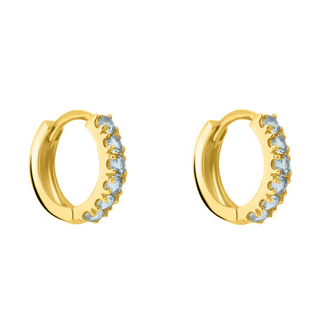 Orecchini A Cerchio Toujours Oro Giallo Cubic Zirconia - Orecchini a Cerchio Donna | Stroili