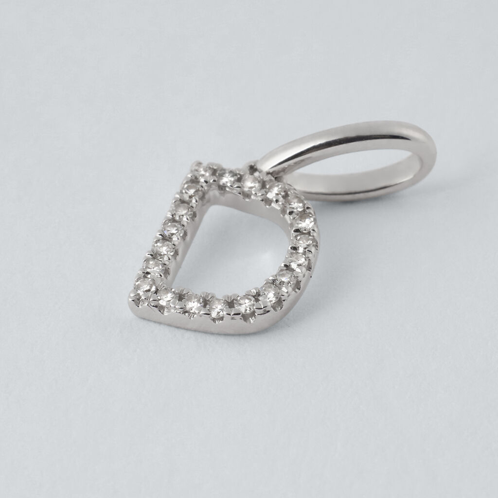 Pendente Sophia Oro Bianco Diamante - Ciondoli Donna | Stroili