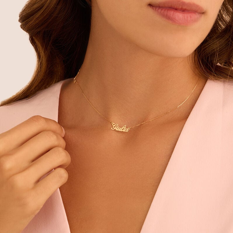 Collana Giulia Gold Names Oro Giallo - Collane Unisex | Stroili