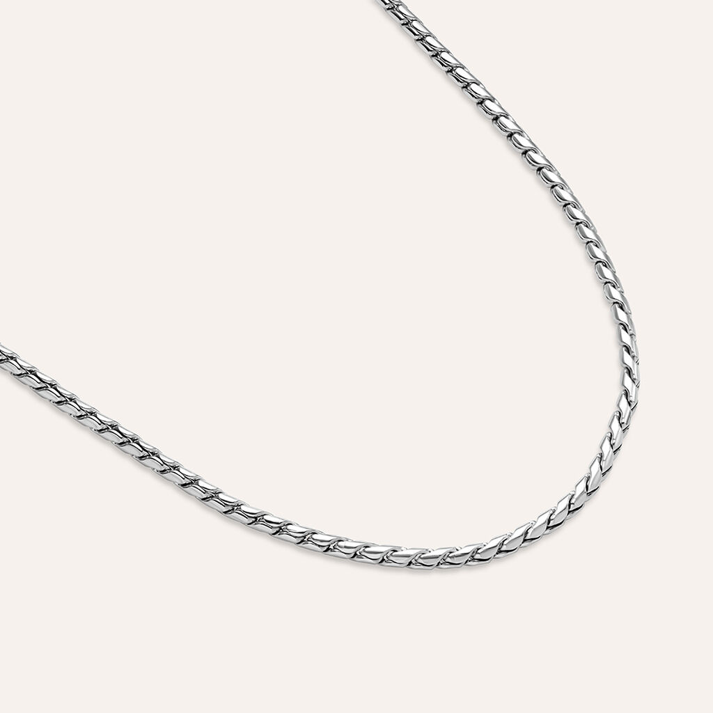 Collana Man Code Acciaio