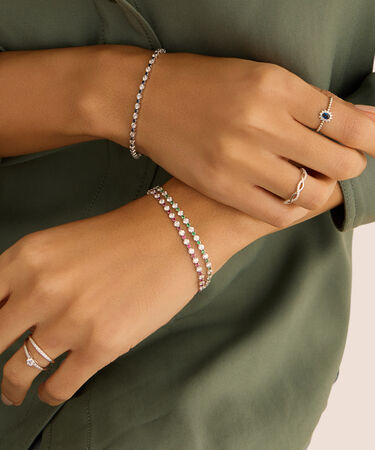 Anello Solitario Silver Elegance Argento Rodiato Cubic Zirconia