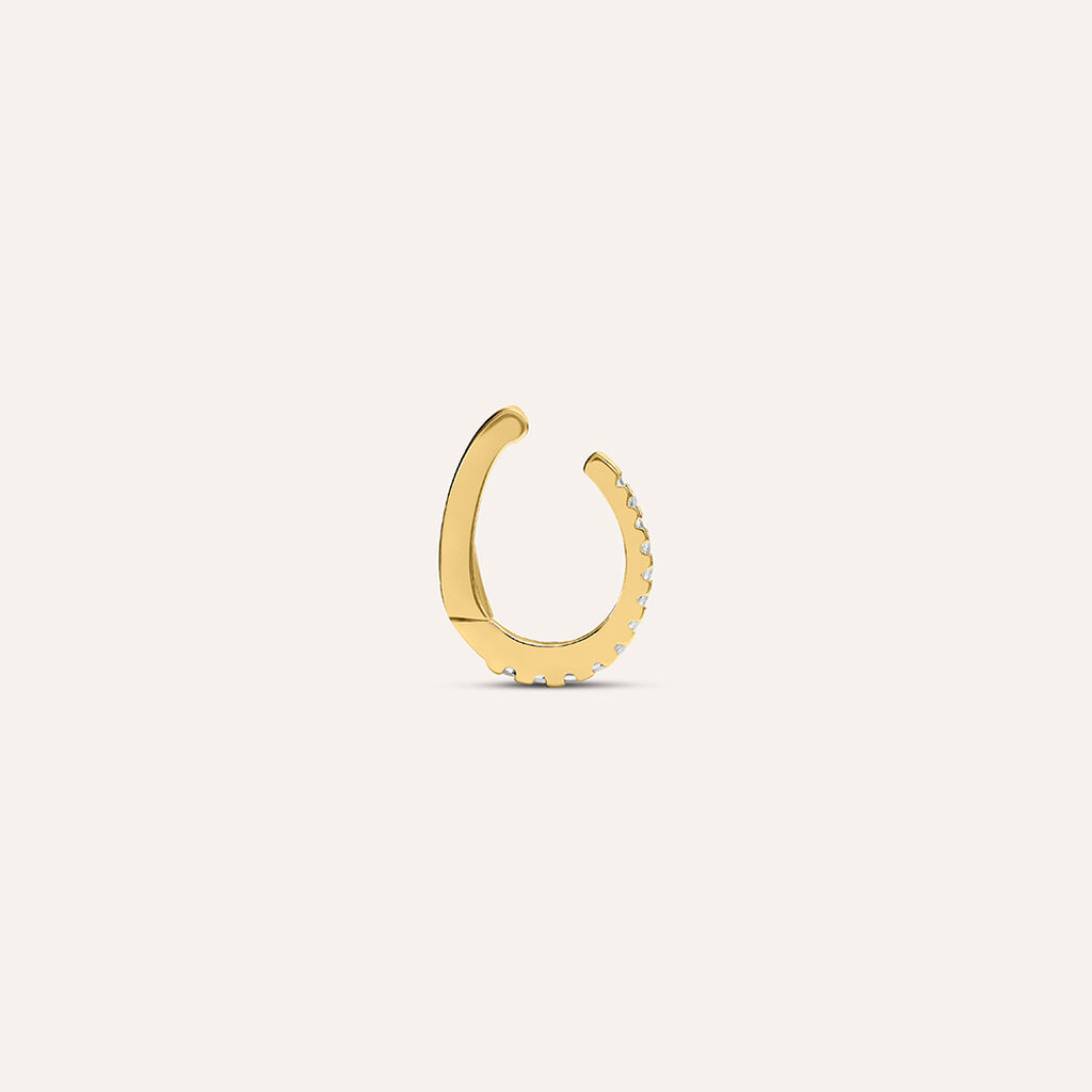 Ear Cuff Bon Ton Oro Giallo Cubic Zirconia - Ear Cuff Donna | Stroili