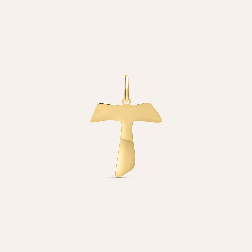 Pendente Holy Oro Giallo - Ciondoli con Incisione Unisex | Stroili