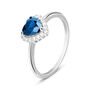 Anello Solitario Silver Elegance Argento Rodiato Cubic Zirconia