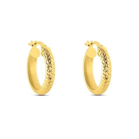 Orecchini A Cerchio Toujours Oro Giallo - Orecchini a Cerchio Donna | Stroili