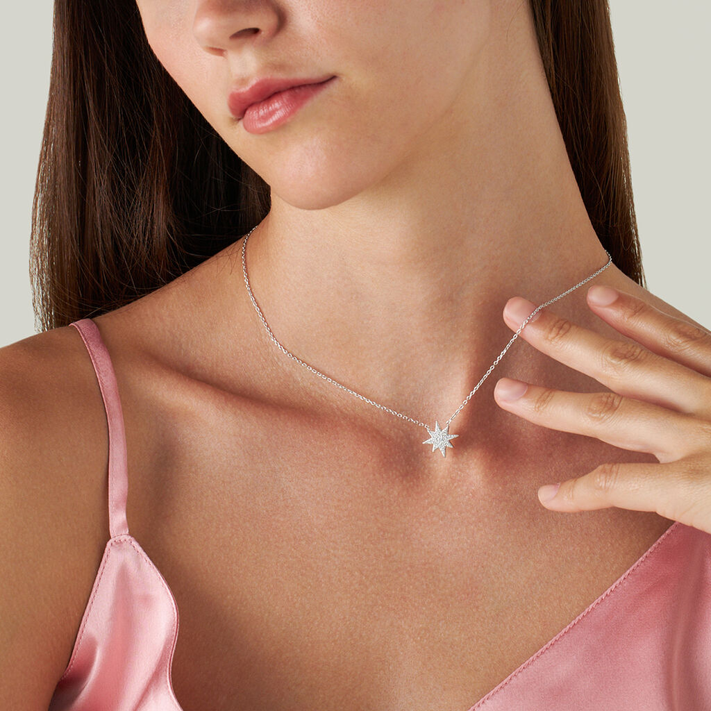 Collana Silver Moments Argento Rodiato Cubic Zirconia - Collane Donna | Stroili