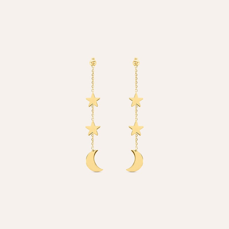 Orecchini Pendenti Beverly Oro Giallo - Orecchini Pendenti Donna | Stroili