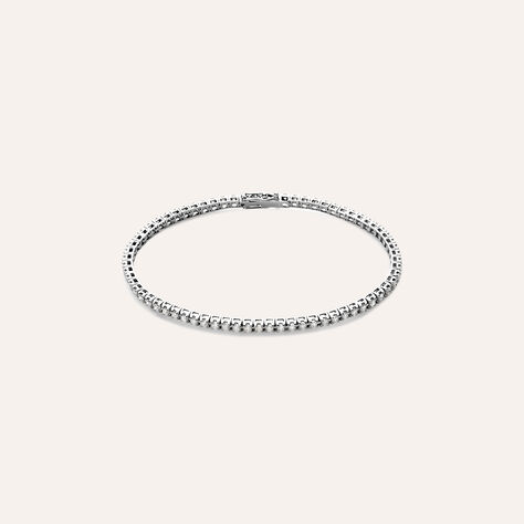 Bracciale Tennis Firmamenti Oro Bianco Diamante - Bracciali Tennis Donna | Stroili