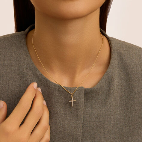 Pendente Holy Oro Giallo Cubic Zirconia - Ciondoli Donna | Stroili