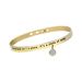 Bangle cuore in acciaio e strass 'Con te √® il posto pi√π bello del mondo.' - Bracciali Donna | Stroili