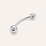 Piercing Ombelico Moonlight Titanio Bianco