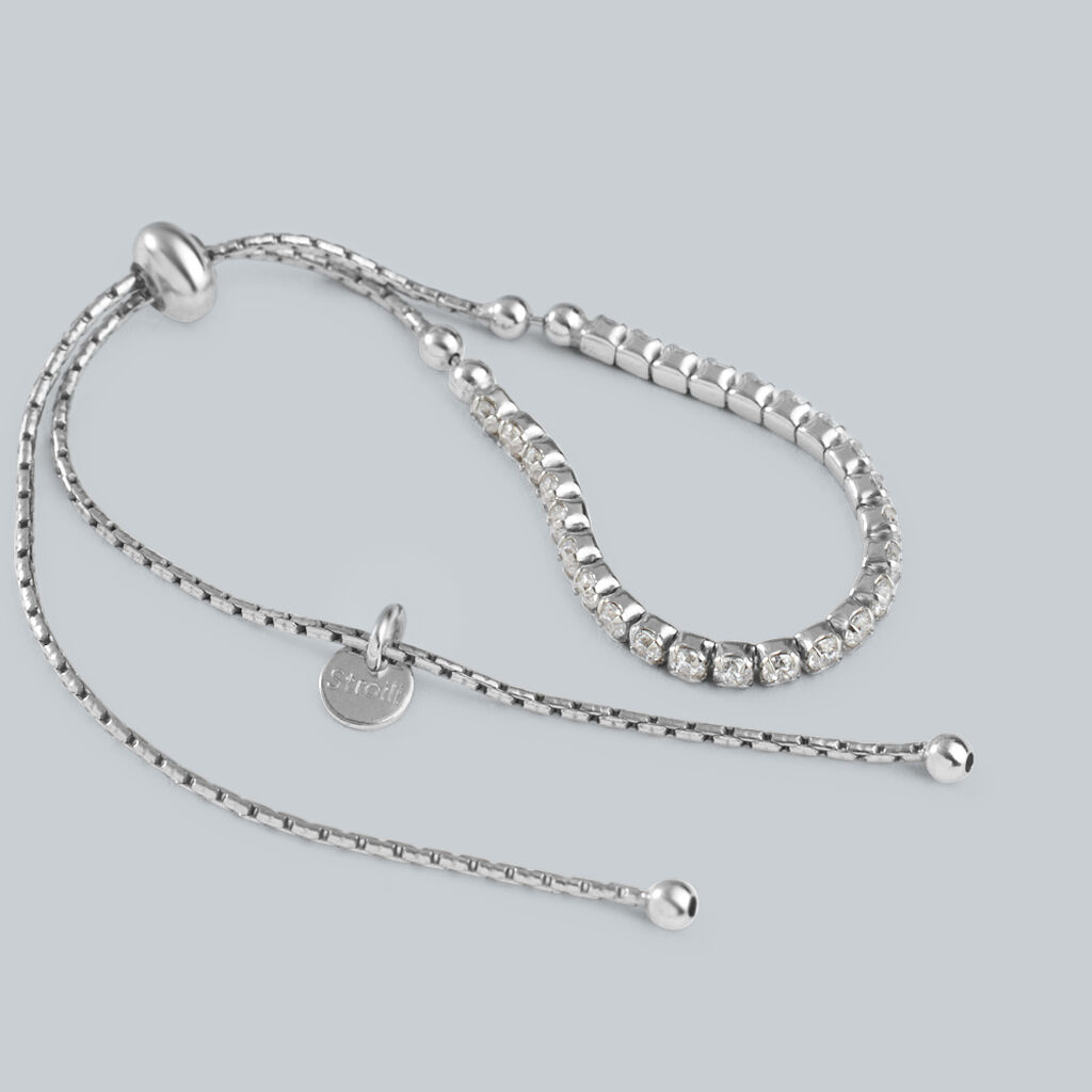 Bracciale Tennis Silver Elegance Argento Rodiato Cubic Zirconia - Bracciali Tennis Donna | Stroili