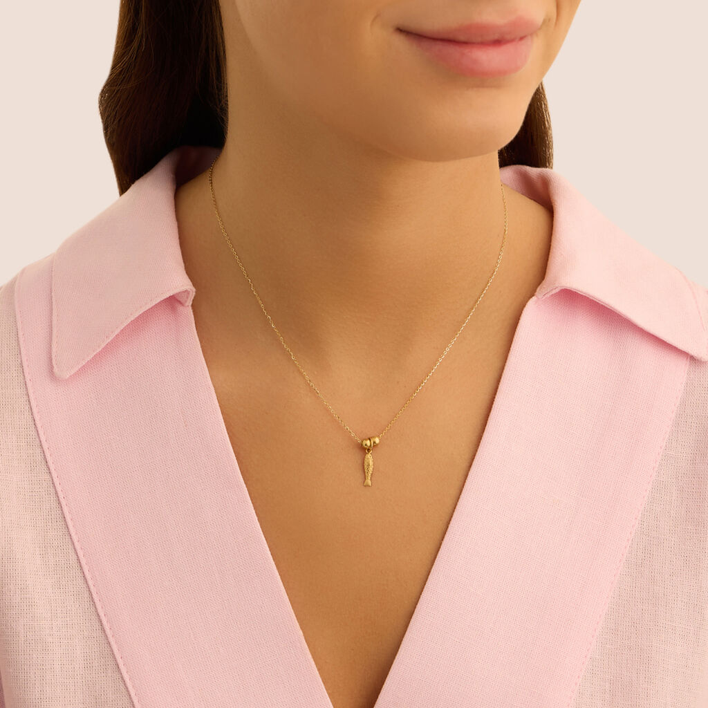 Pendente Po&egrave;me Oro Giallo