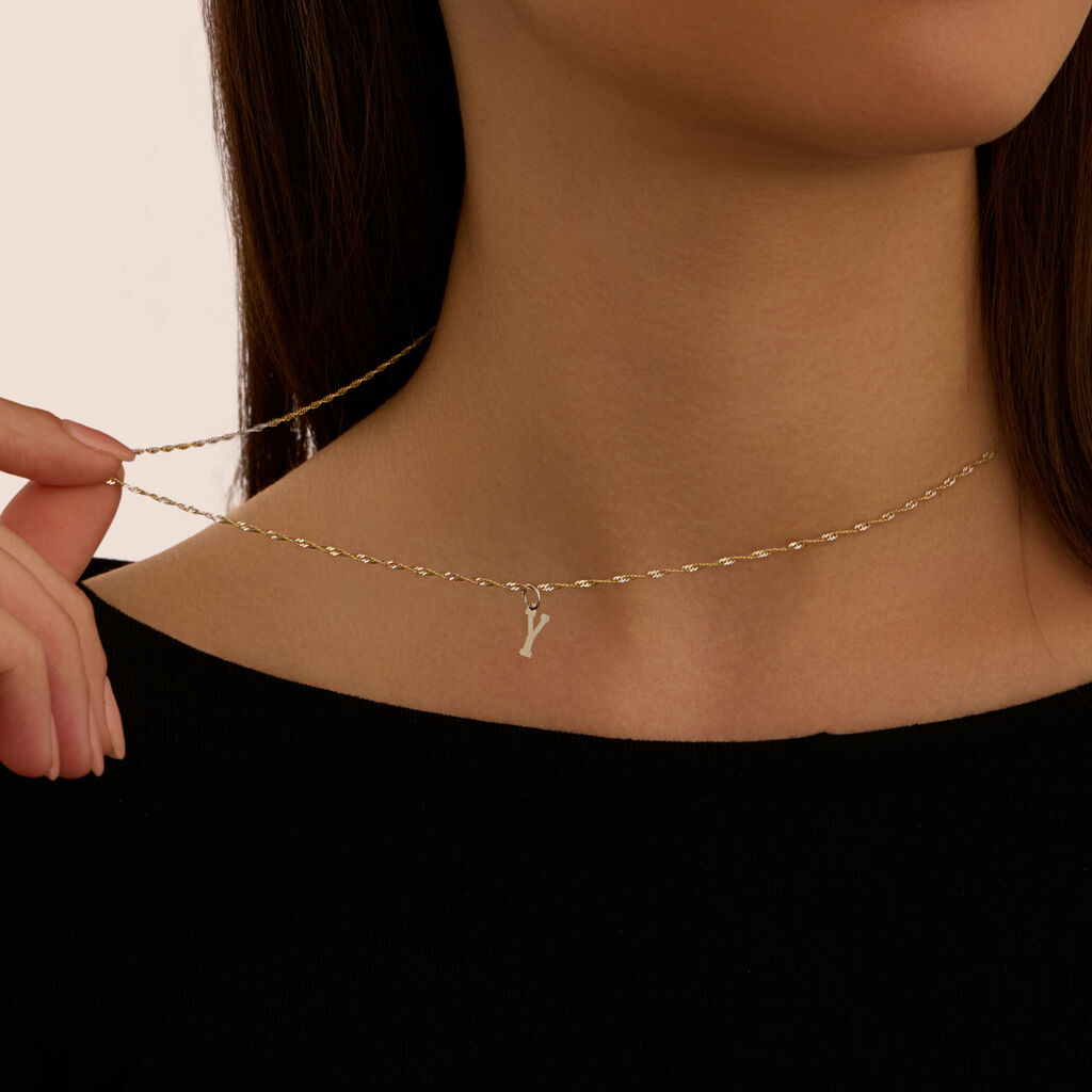 Pendente Poème Oro Bianco - Ciondoli Donna | Stroili