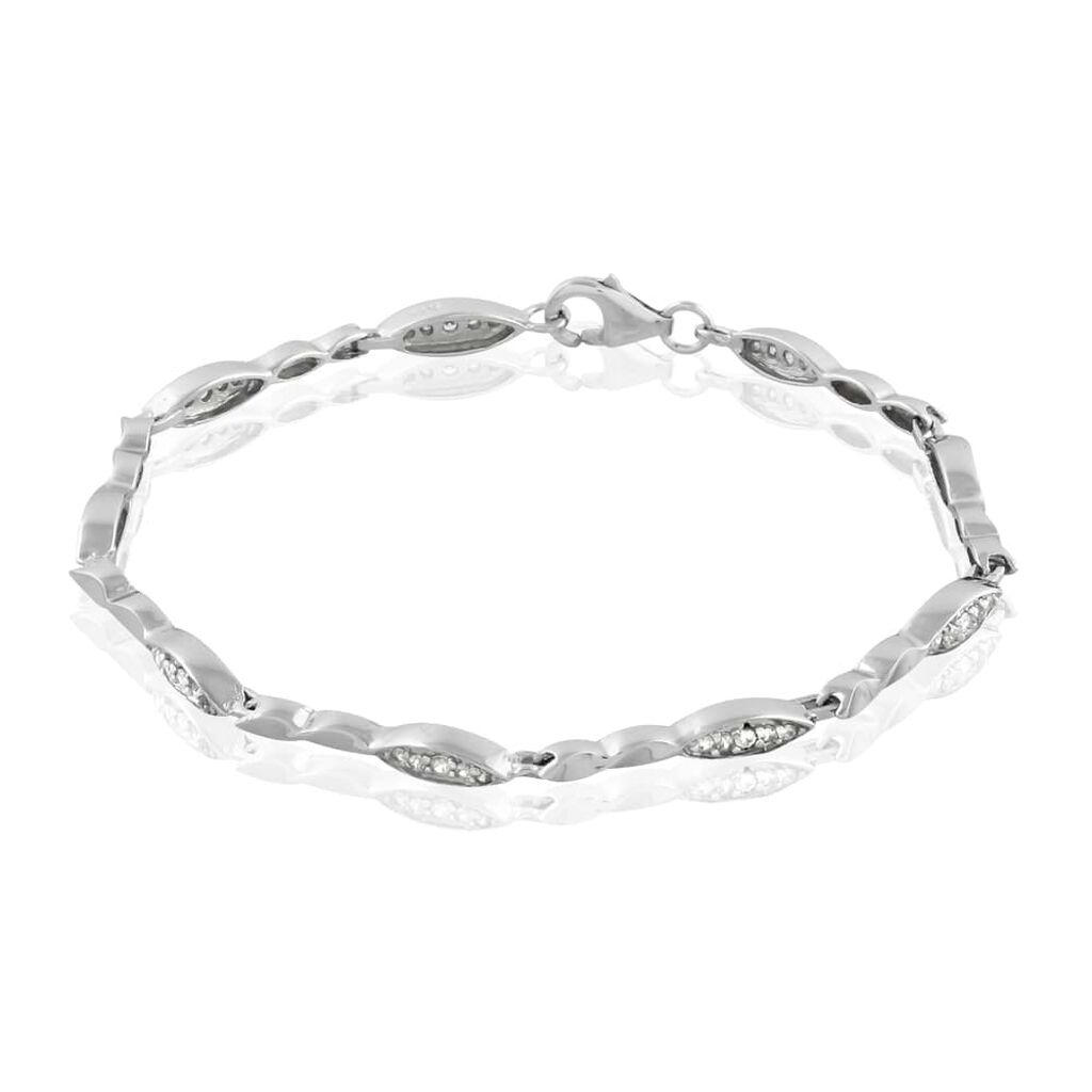 Bracciale Silver Shine Argento Rodiato Cubic Zirconia - Bracciali Donna | Stroili