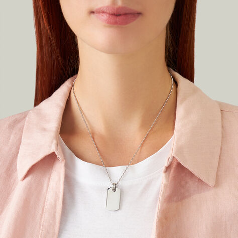 Collana Lady Code Acciaio Cristallo - Collane Donna | Stroili