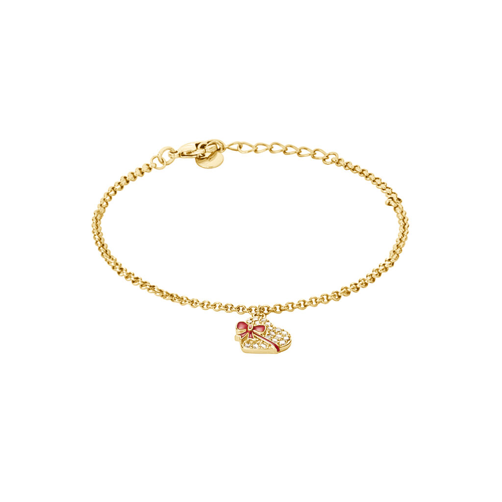 Bracciale Gift Ottone Dorato Cubic Zirconia