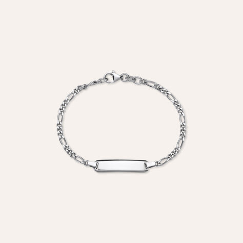 Bracciale Con Targhetta Silver Baby Argento Rodiato - Bracciali con Incisione Bambino | Stroili