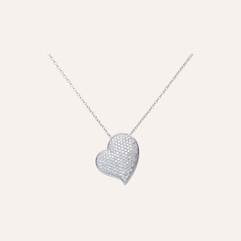 Collana Silver Shine Argento Rodiato Cubic Zirconia - Collane Donna | Stroili