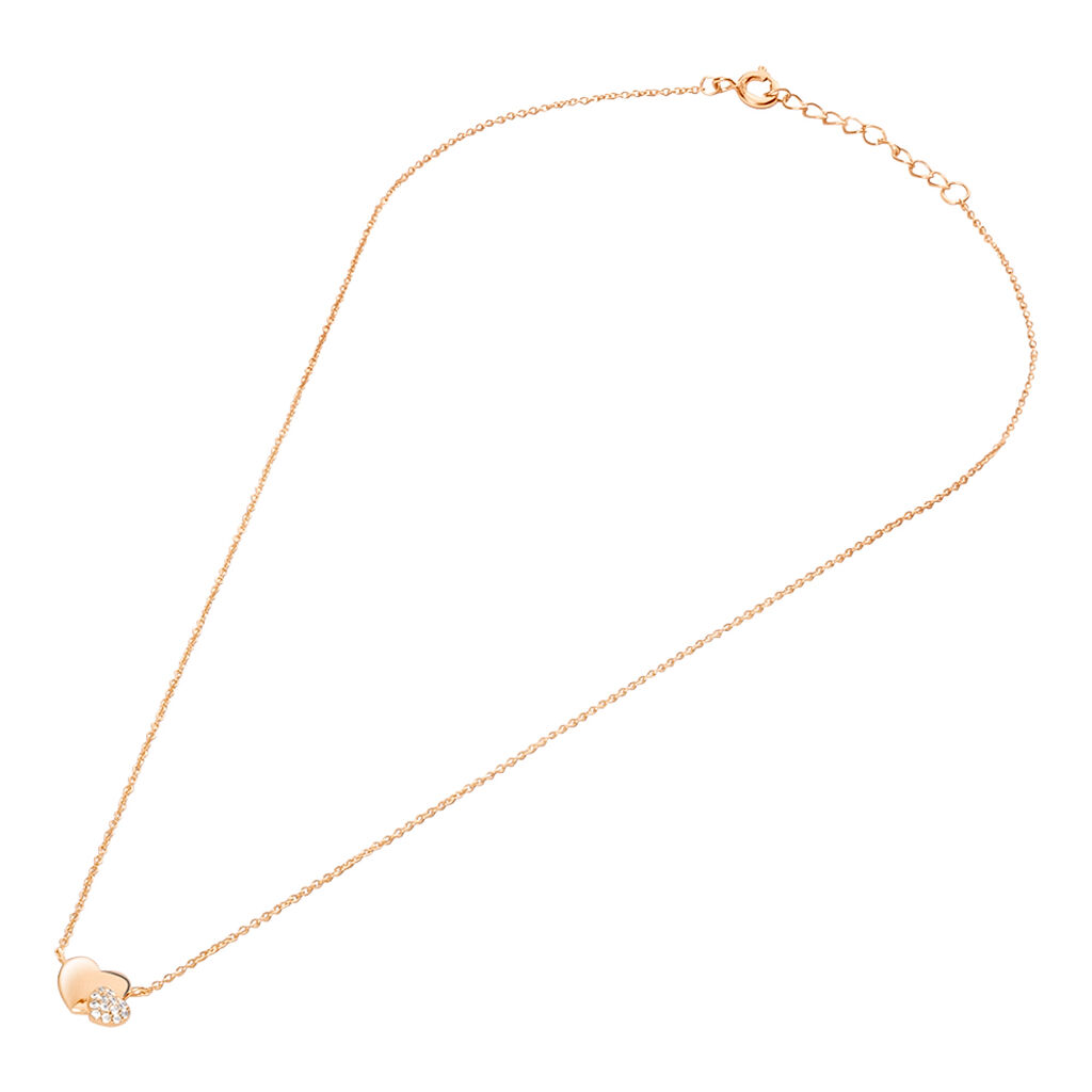 Collana Silver Moments Argento Rosa Cubic Zirconia - Collane Donna | Stroili