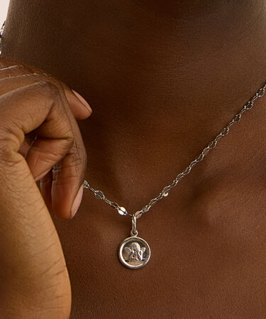 Pendente Love Beats Argento Rodiato