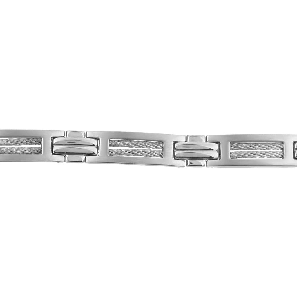 Bracciale Man Code Acciaio - Bracciali Uomo | Stroili