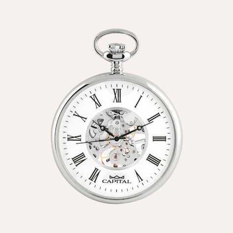 Orologio da Tasca Meccanico Capital Tc198-2 - Orologi solo Tempo Uomo | Stroili