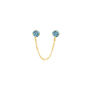 Mono Orecchino Lobo Bon Ton Oro Giallo Cubic Zirconia