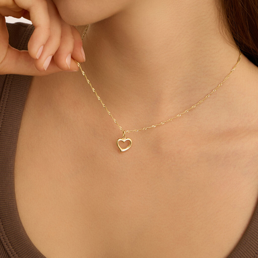 Pendente Poème Oro Giallo